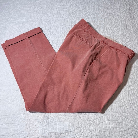 Murrays Toggery Shop Nantucket Reds Collection Pleated Pants Men Size 40 - Picture 1 of 7